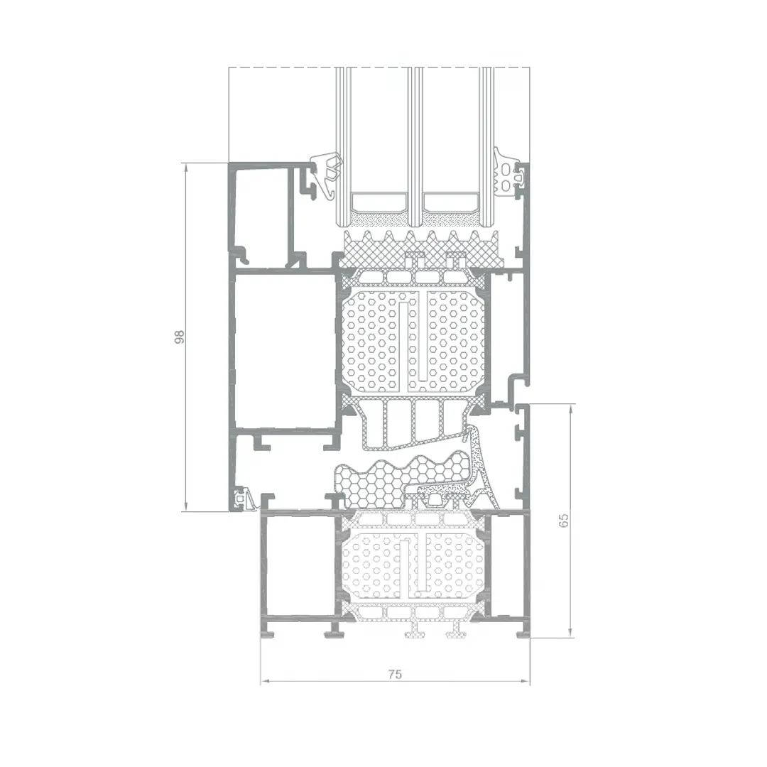 Design arhitectural modern ferestre aluminiu Aliplast clădiri rezidențiale Timisoara