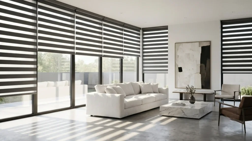 jaluzele verticale rulouri textile arad